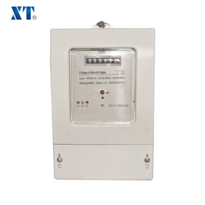 ENERGY METER EXPERT /  Three phase electronic KWH energy meter with analogue counter display