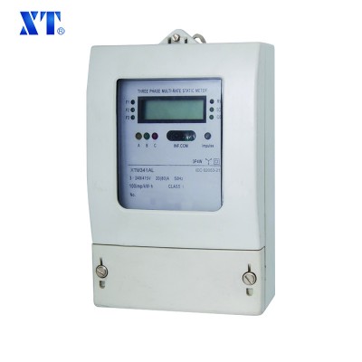 energy meter expert/ Three phase electronic KWH energy meter with analogue counter display