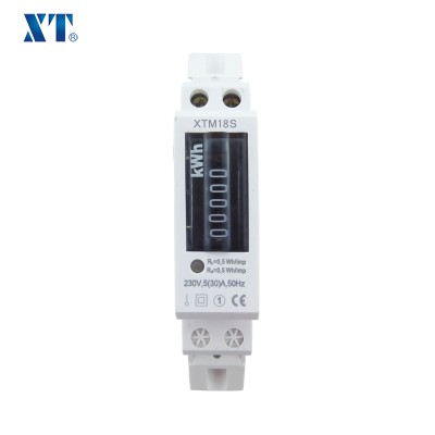 Single Phase Analog Kwh 1p Energy Meter China