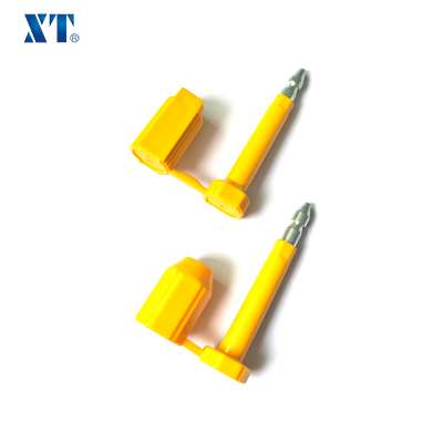 Adjustable pull tight security plastic seals for courier services