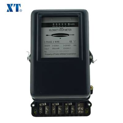 ENERGY METER EXPERT /  Three phase four wire mechanical ct operated meter kwh electric meter with metal cover