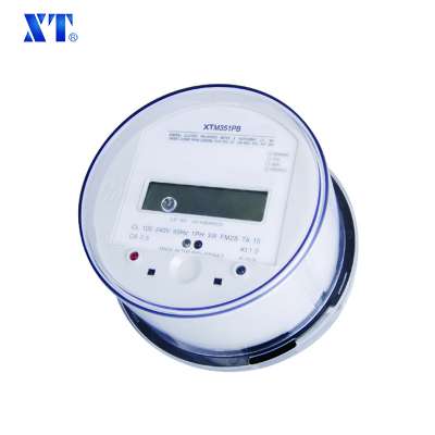 ENERGY METER EXPERT /  Single phase three wire electronic socket installed active energy meter LCD display